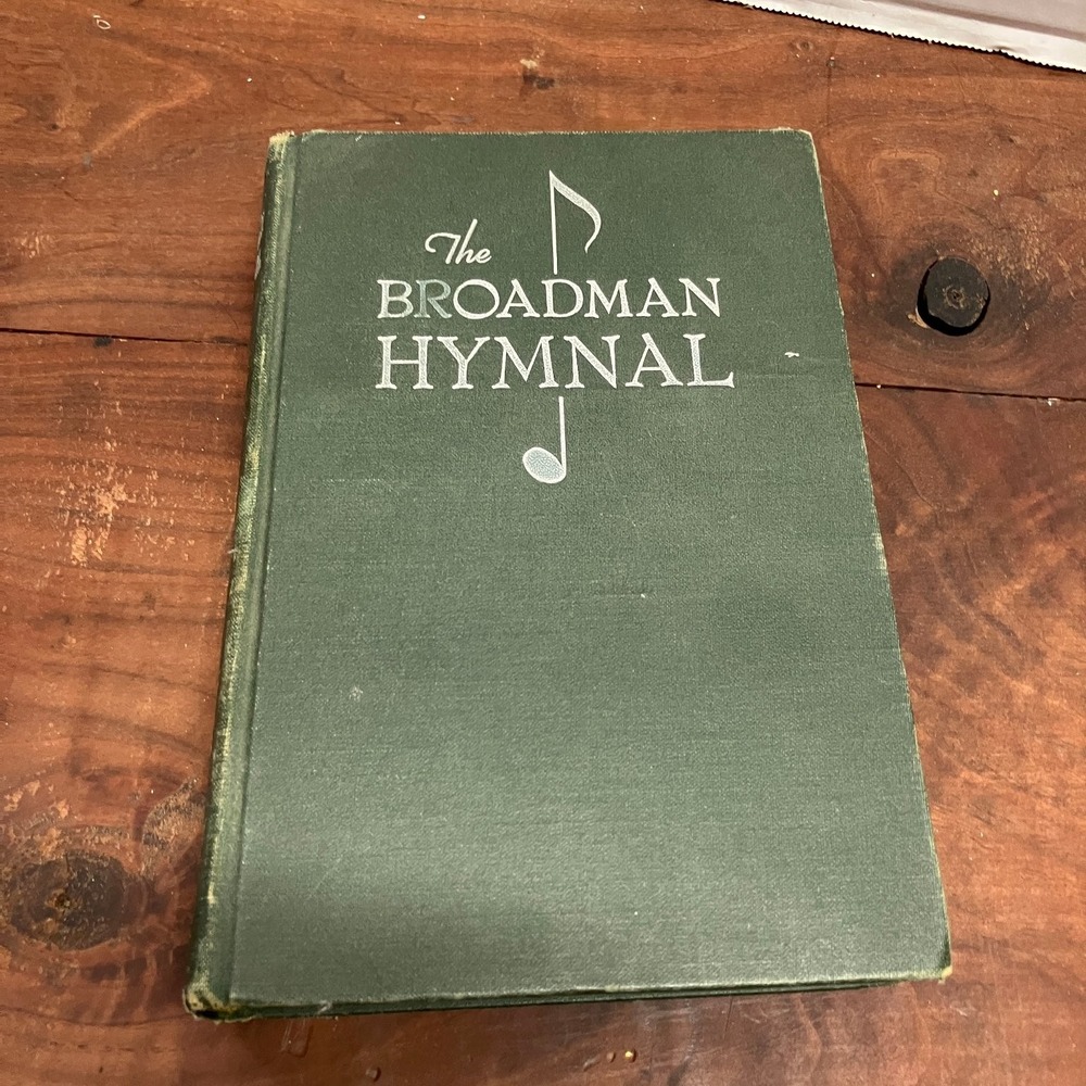 The Broadman Hymnal 1940 B. H. McKinney Hymn Book Music Worship Broadman Press
